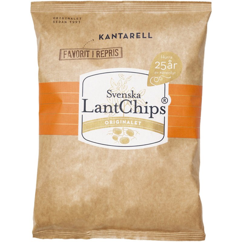 Chips Kantarell 200g - 50% rabatt