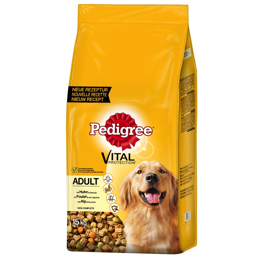 Pedigree Adult Complete - Vital Protection Chicken with Vegetables - Economy Pack: 2 x 12kg