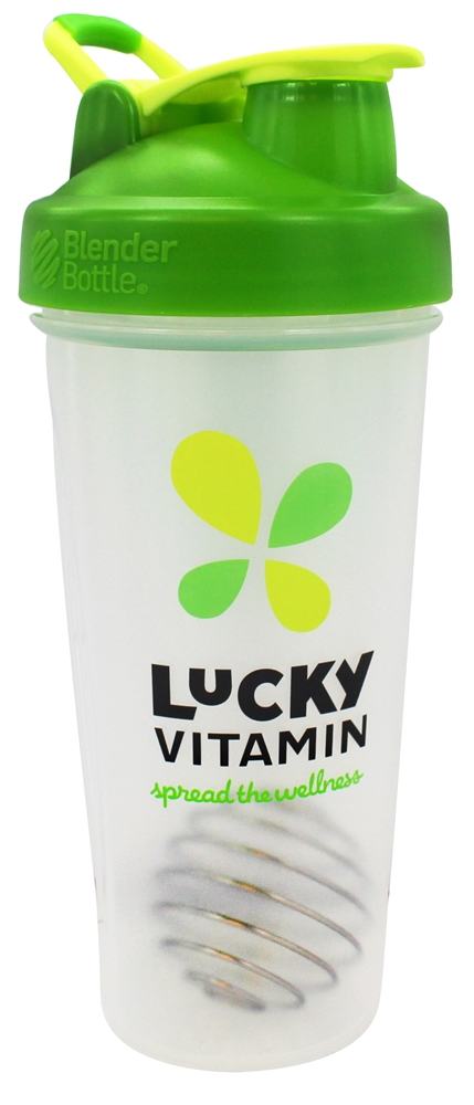 LuckyFit - Classic Blender Bottle with Loop Green - 28 oz.