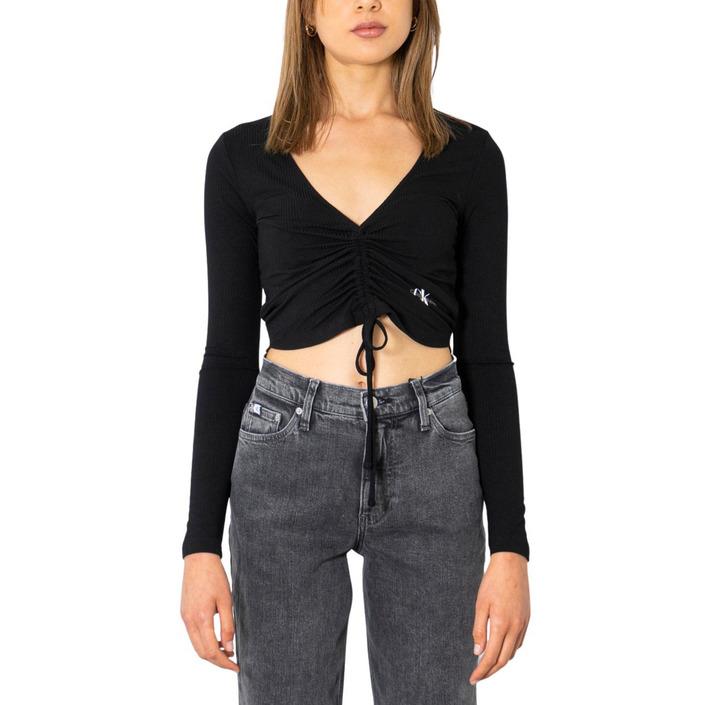 Calvin Klein Jeans Women T-Shirt Black 299930 - black S