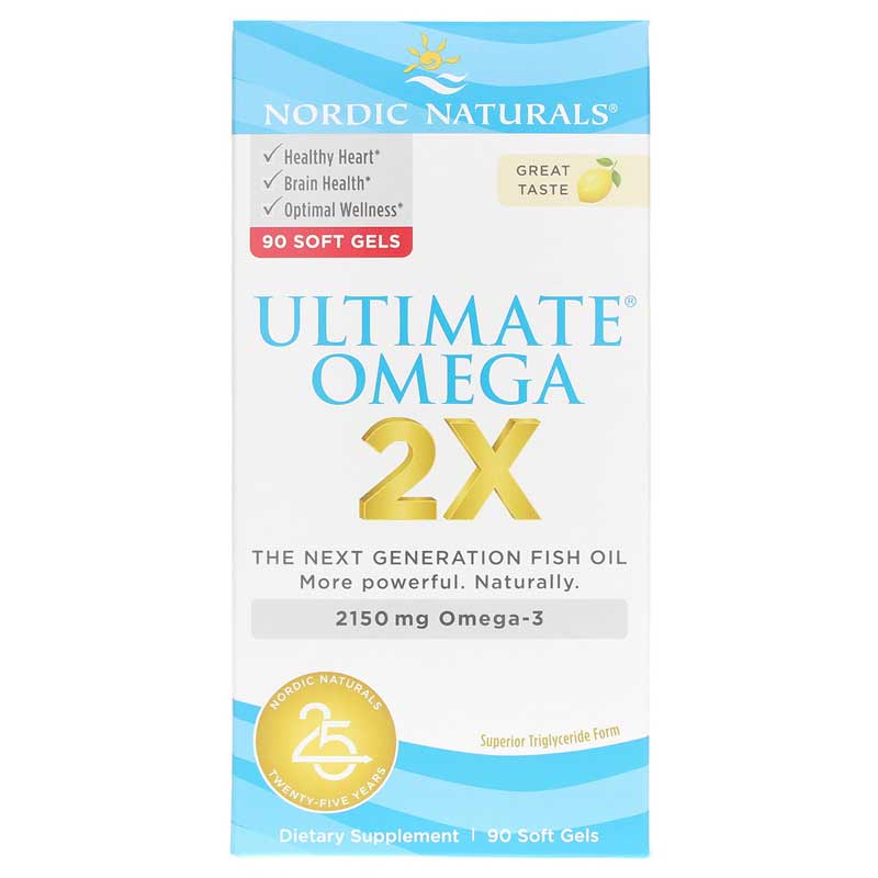 Nordic Naturals Ultimate Omega 2X 90 Softgels