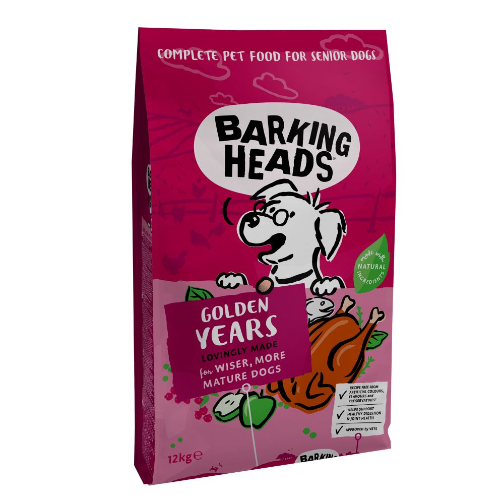 Barking Heads Golden Years - Economy Pack: 2 x 12kg
