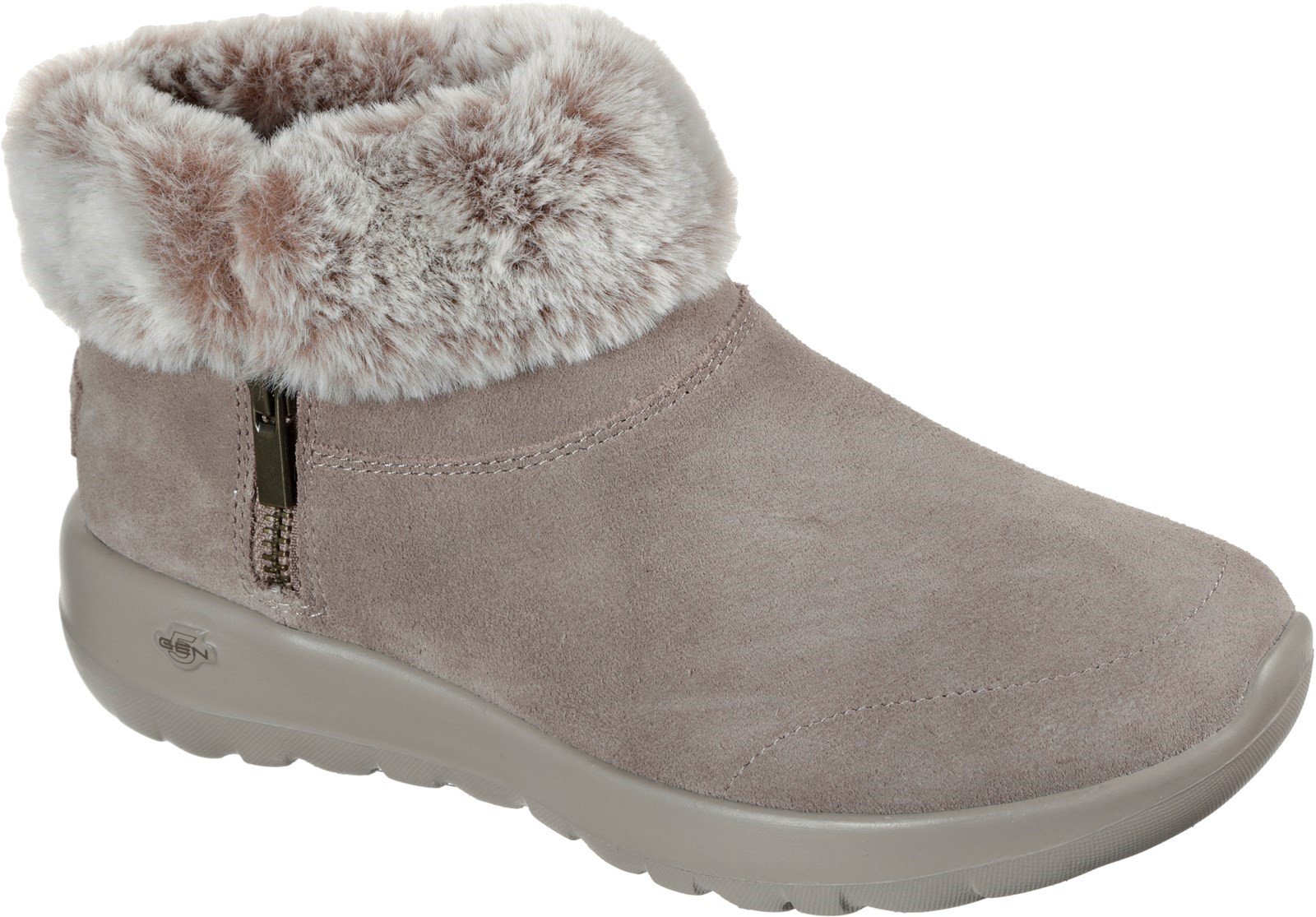 Skechers Women's On-The-Go Joy Savvy Ankle Boot Various Colours 31065 - Dark Taupe 3