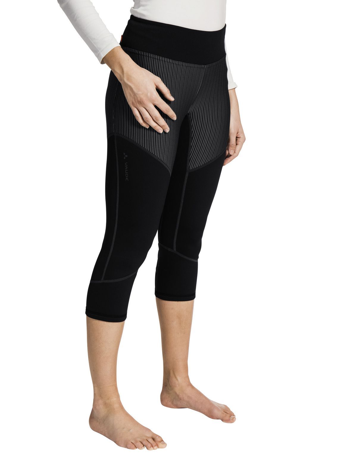 W's Back Bowl Fleece Pants - bluesign® certified Performance Stretch fabric, Black / 38