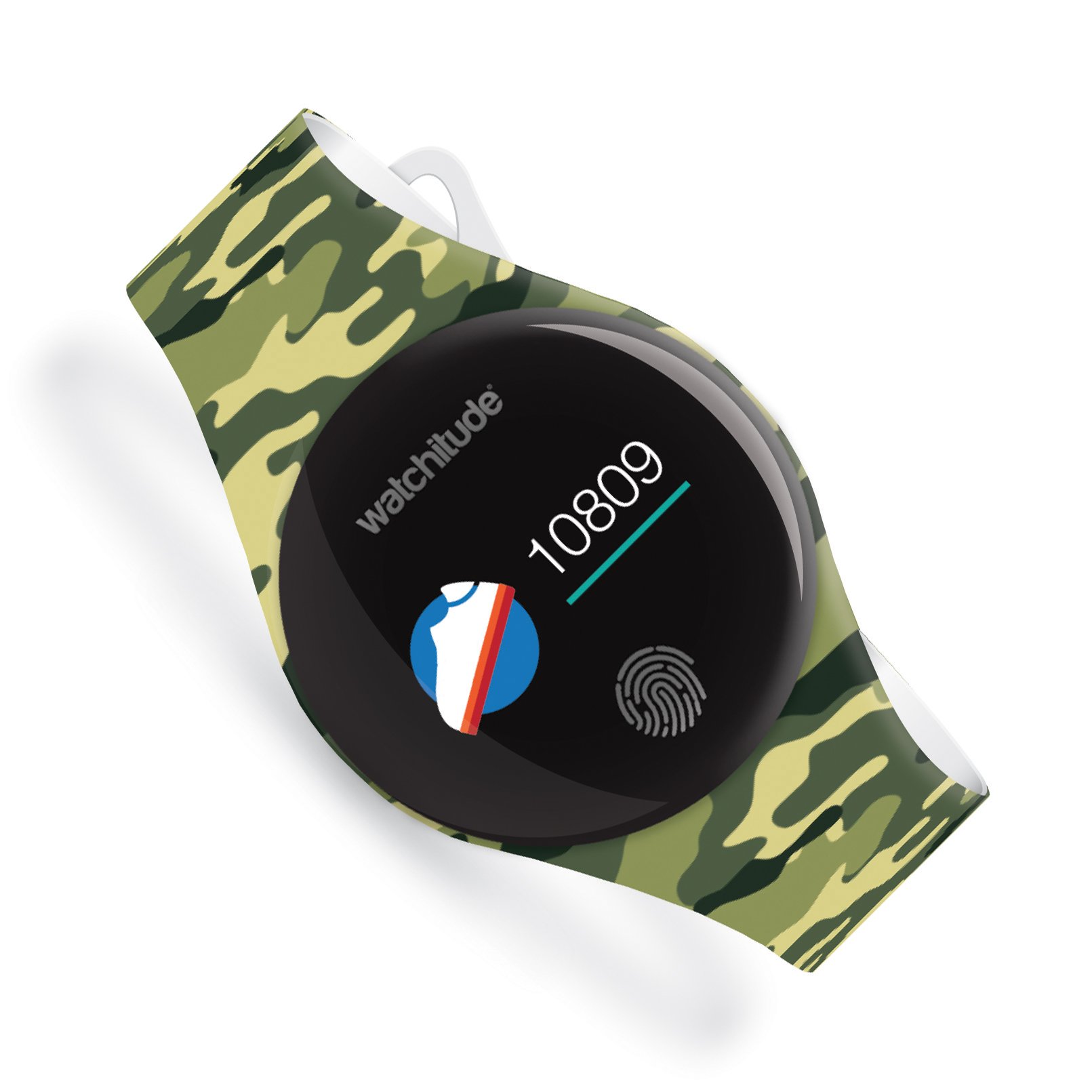 Watchitude - MOVE2 activity watch for kids - Army (815)