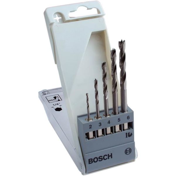 Bosch 2608595525 Borsett for tre med sekskantskaft