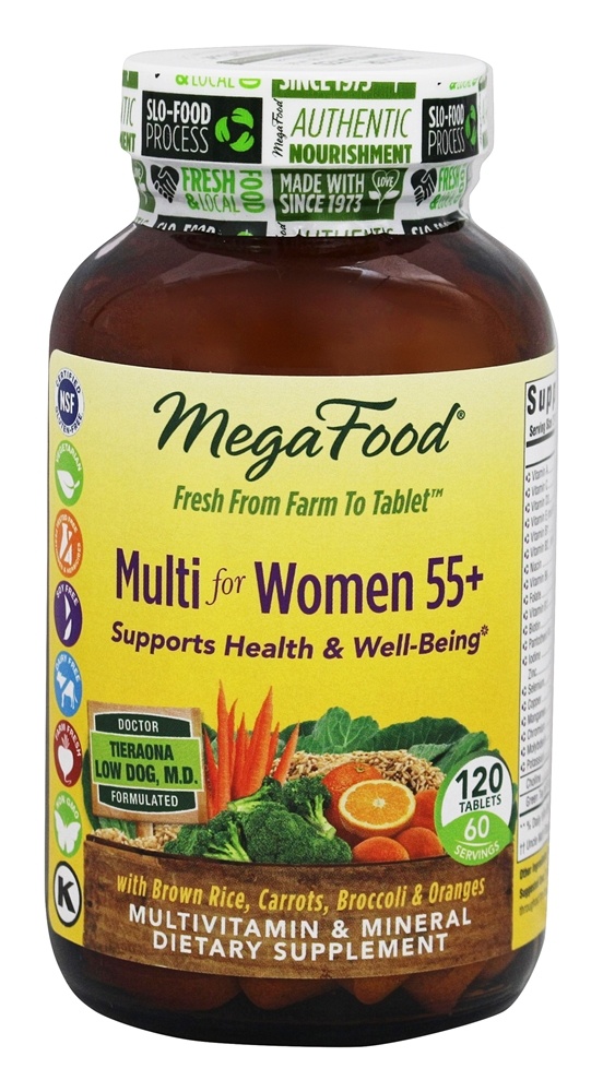 MegaFood - Multi for Women 55 - 120 Tablets