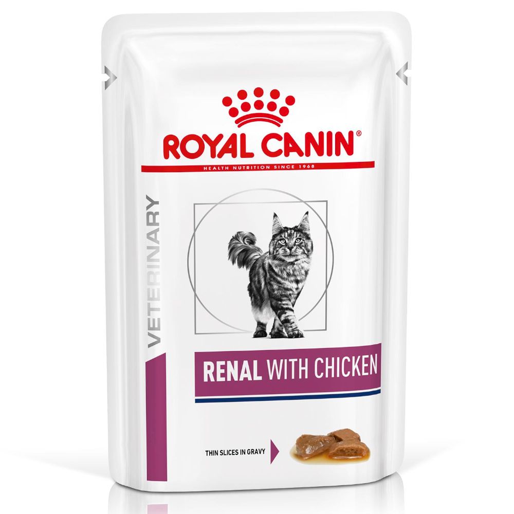 Royal Canin Veterinary Cat - Renal with Chicken - 12 x 85g