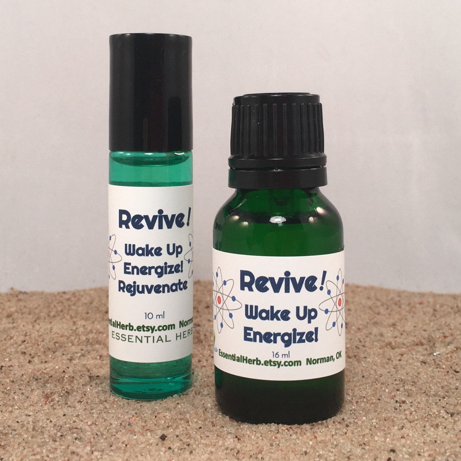 Energy Revive Essential Oil Blend, Energize Cognitive Function, Wake Up, Alertness, Focus, Pure Therapeutic Grade