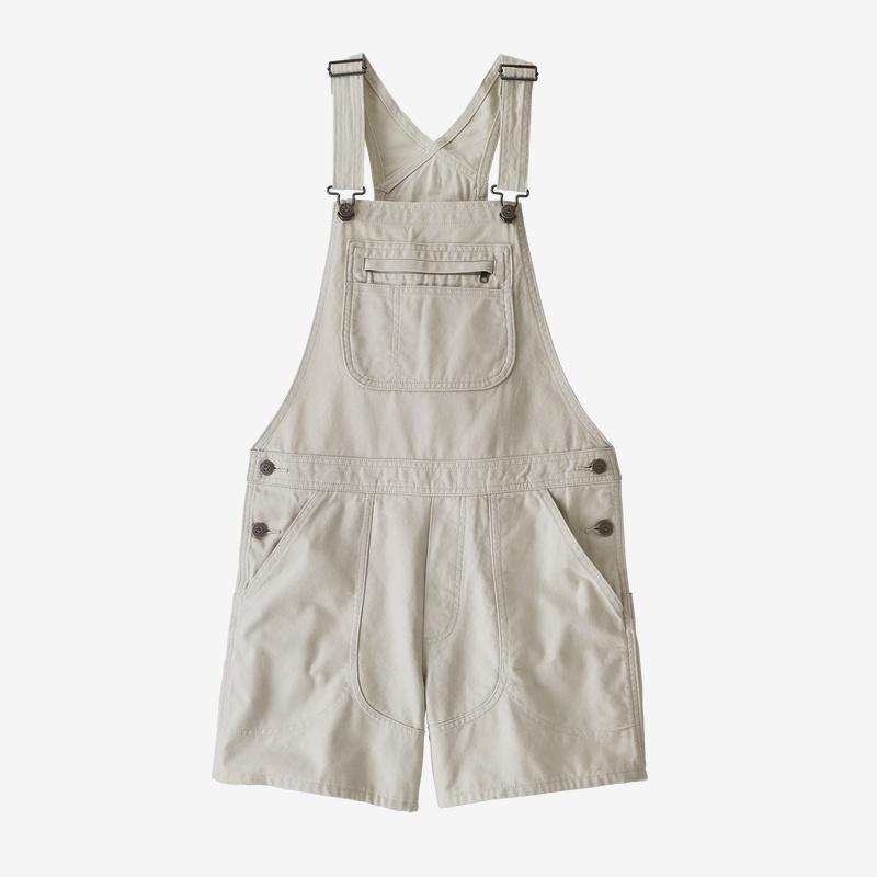 Patagonia Women's Stand Up Overalls - Organic Cotton, Dyno White / XS