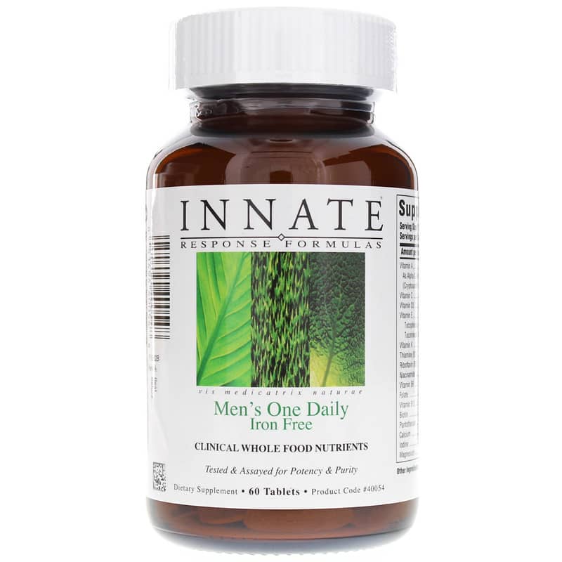 Innate Response Men's One Daily Iron Free 60 Tablets