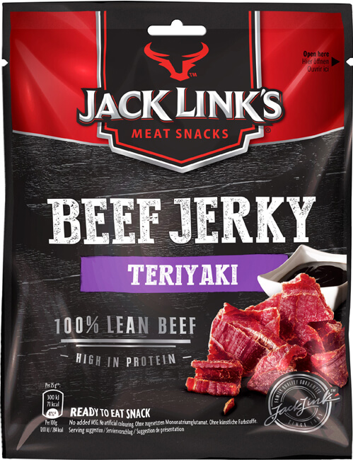 Jack Links Beef Jerky 25g Teriyaki x 12st