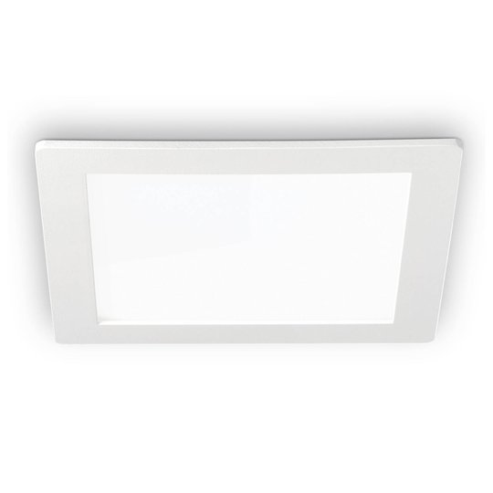 LED-kattouppovalaisin Groove square 22,7 x 22,7 cm
