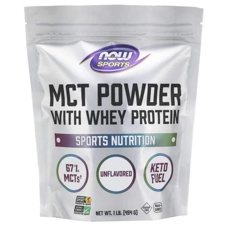 MCT Powder with Whey Protein, Unflavored - 454 grams