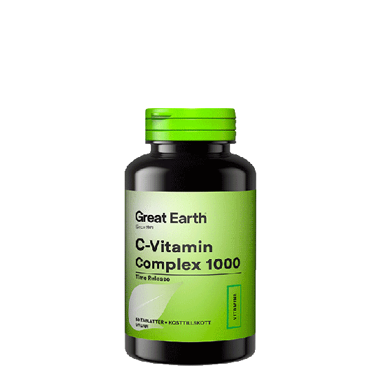 C-vitamin Complex 1000, 60 tabletter