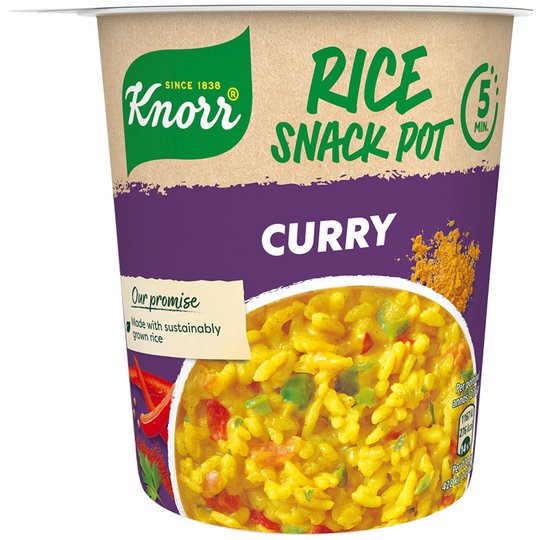 Snack Pot Rice & Curry - 23% alennus