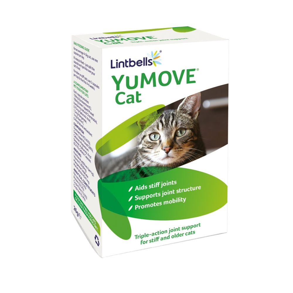 Lintbells YuMOVE Joint Supplement for Cats - 60 Capsules