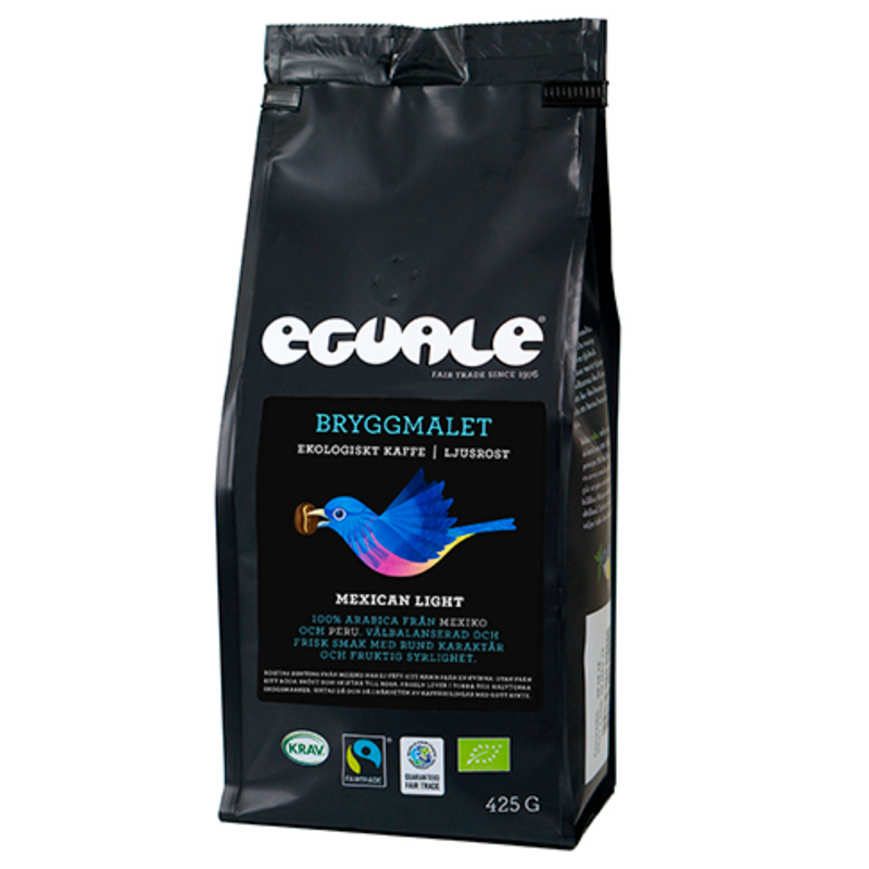 Eko Kaffe "Eguale Mexican Light" bryggmalet 425g - 38% rabatt