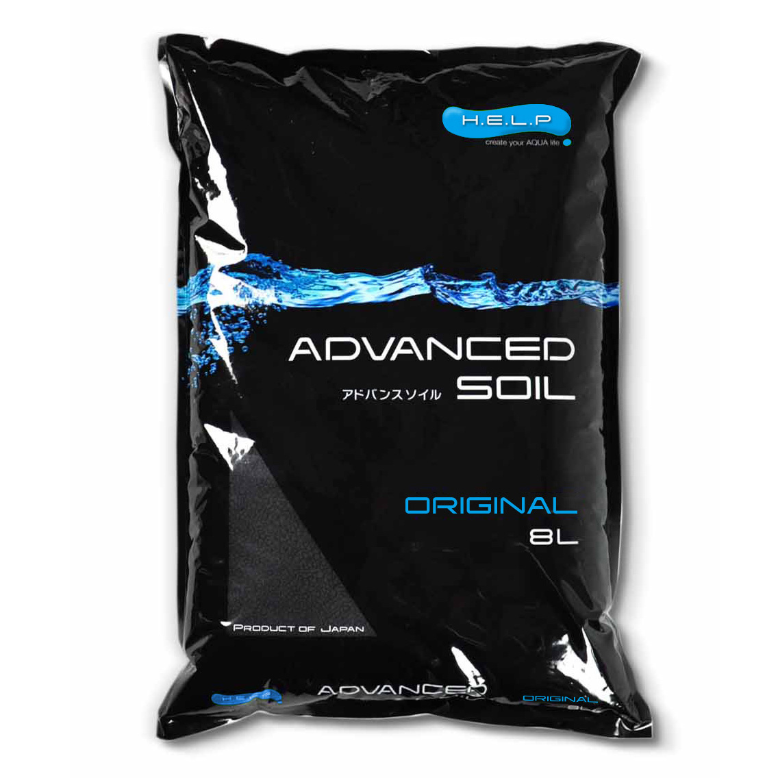 Aquael H.E.L.P Advanced Soil Orginal Svart 8L