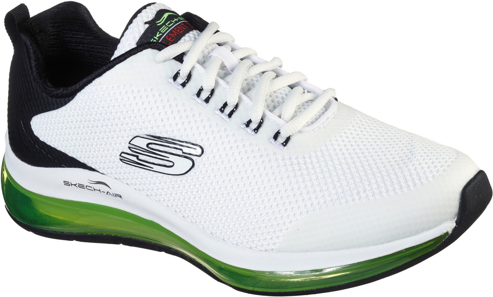 Skechers Men's Skech-Air Element 2.0 Lomarc Trainer Various Colours 32185 - White/Black 6
