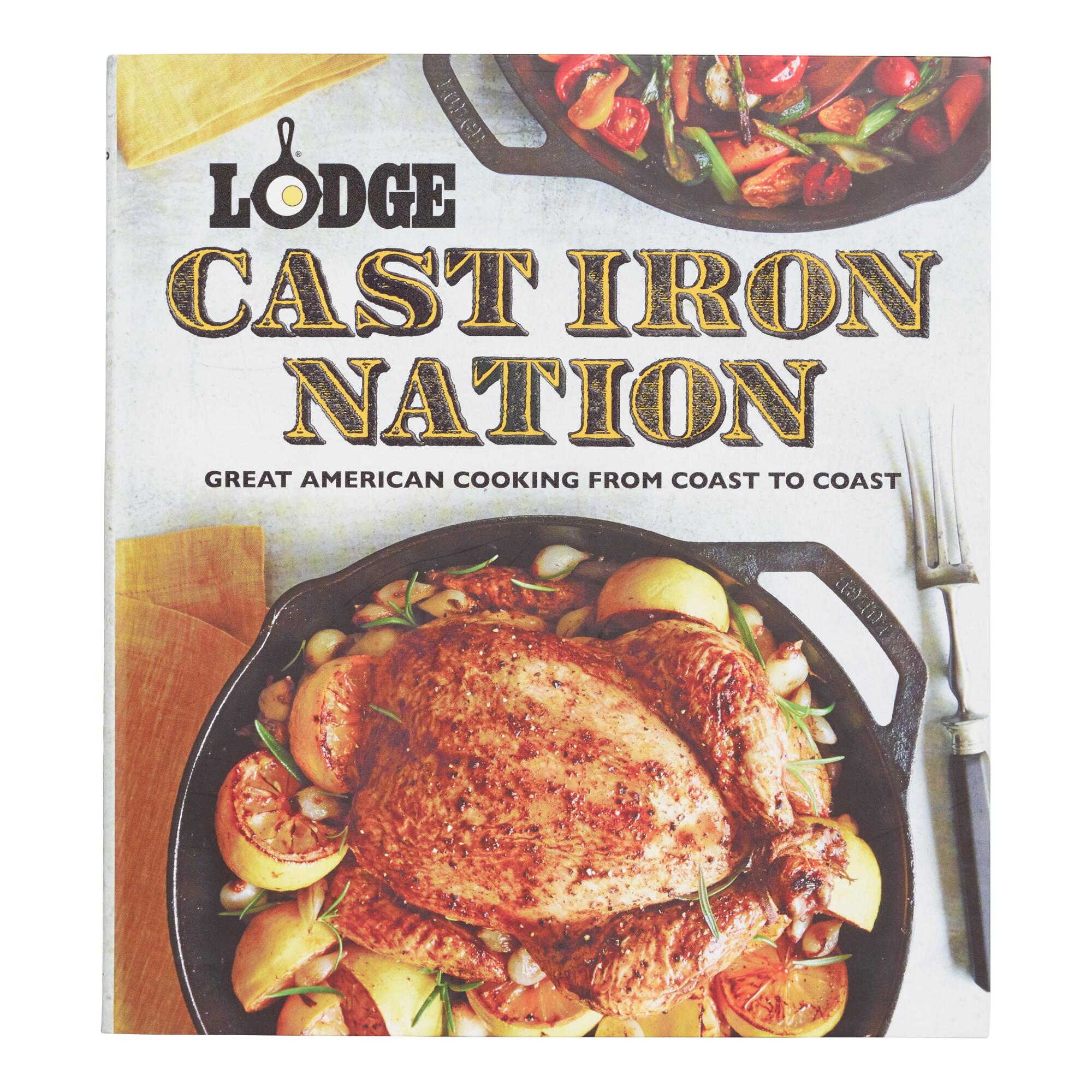 Lodge Cast Iron Nation Cookbook by World Market
