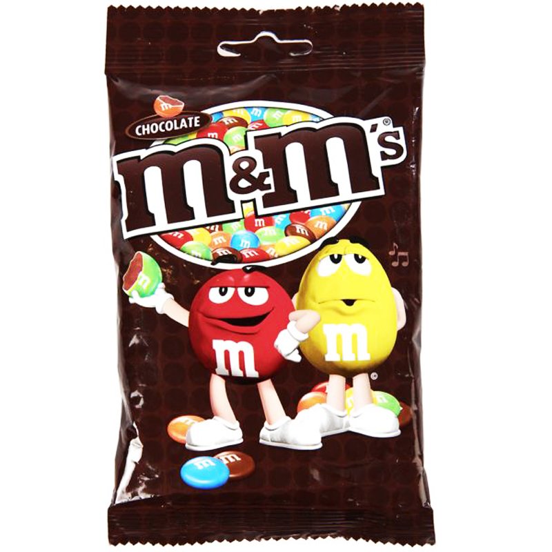 Godis "M&M Chocolate" 100g - 23% rabatt