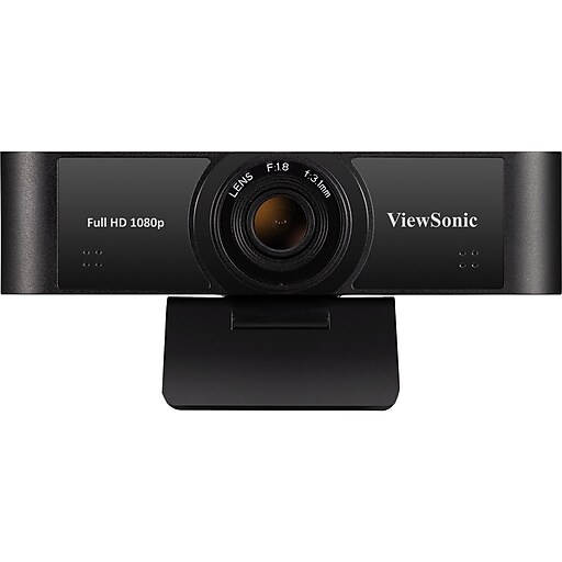 ViewSonic HD Webcam, 1920 x 1080 Video, Black (VB-CAM-001)