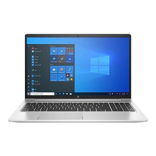 HP ProBook 455 G8 15.6" Laptop, AMD Ryzen 5, 16GB Memory, 512GB SSD, Windows 10 Pro (4J226UT#ABA)