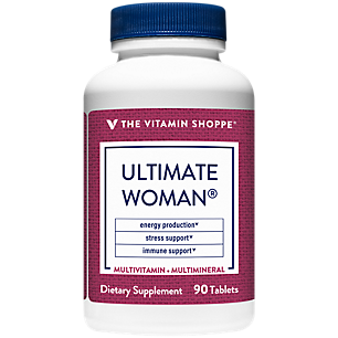 Ultimate Women Multivitamin & Multimineral - Energy Production, Stress & Immune Support (90 Tablets)