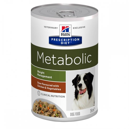 Hill’s Prescription Diet Canine Metabolic Weight Management Stew Chicken & Vegetables 354 g