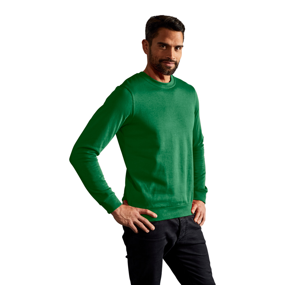Premium Sweatshirt Herren Sale, Dunkelgrün, L
