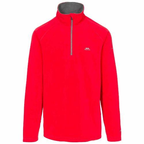 Trespass Women's Microfleece Zip Top Various Colours Blackford - Red S
