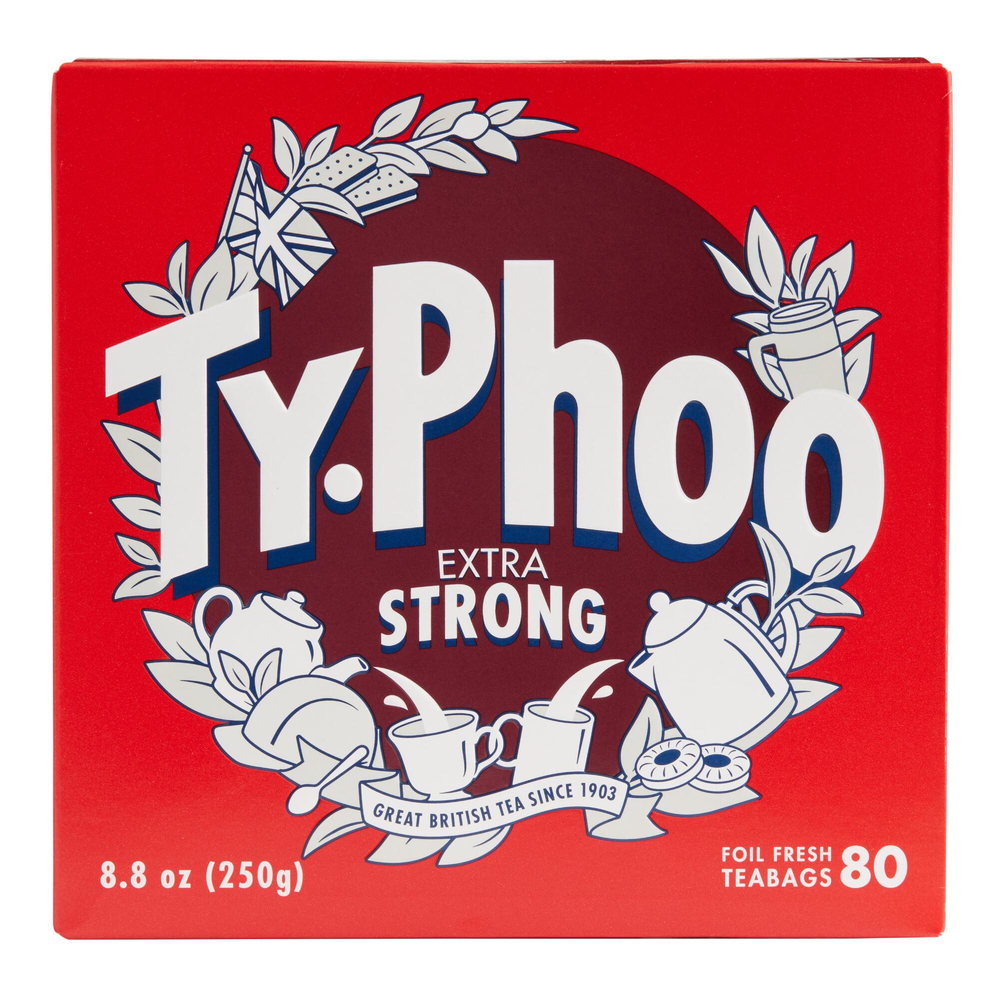 Typhoo Extra Strong Tea 80 Count by World Market