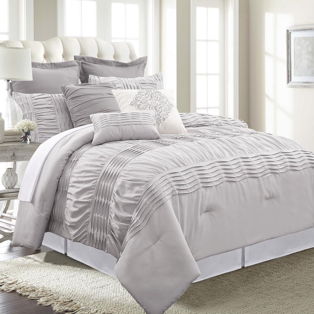 Amrapur Overseas Melrose comforter set Multi Multi Reversible King Comforter (Blend with Polyester Fill) | 38EBJQCF-MEL-KG