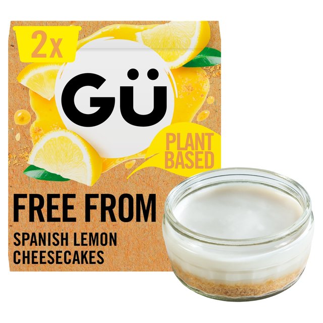 Gu Spanish Lemon Cheesecake Vegan & Gluten Free Desserts