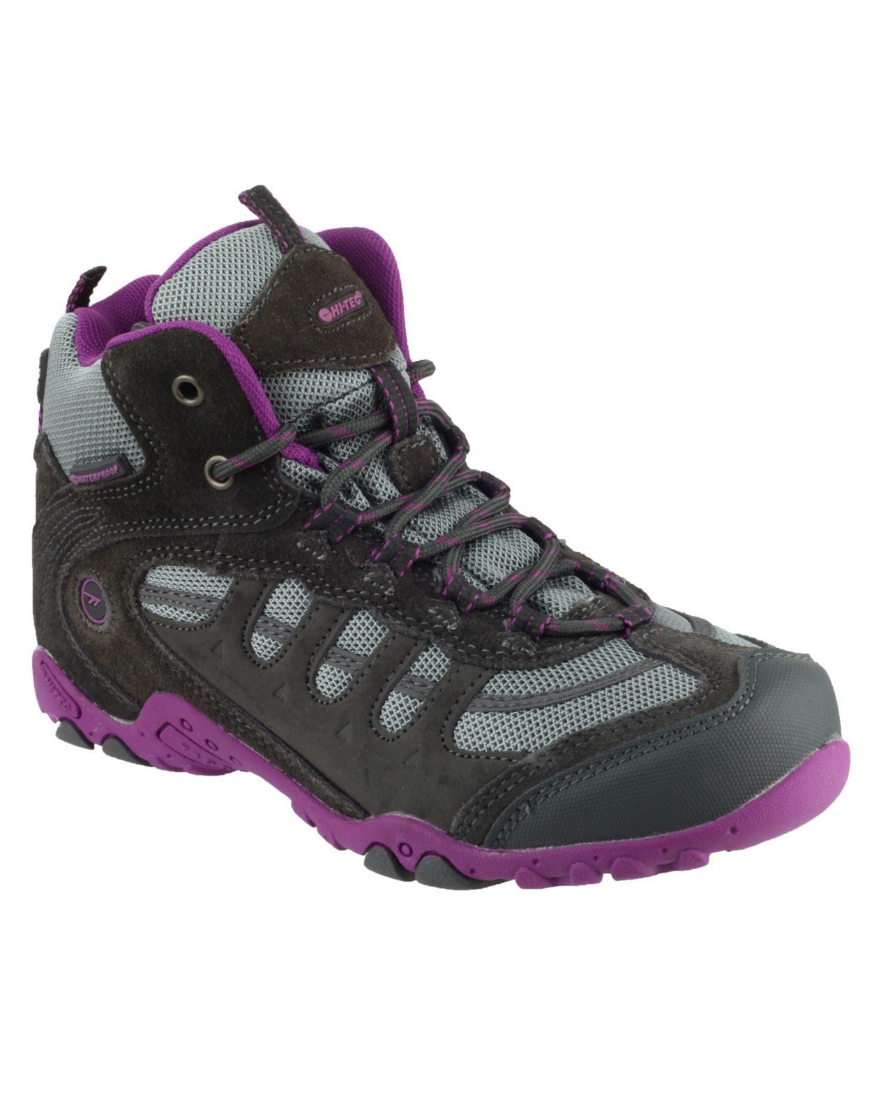Hi-Tec Unisex Penrith Hiking Boot Various Colours 20868 - Purple 10