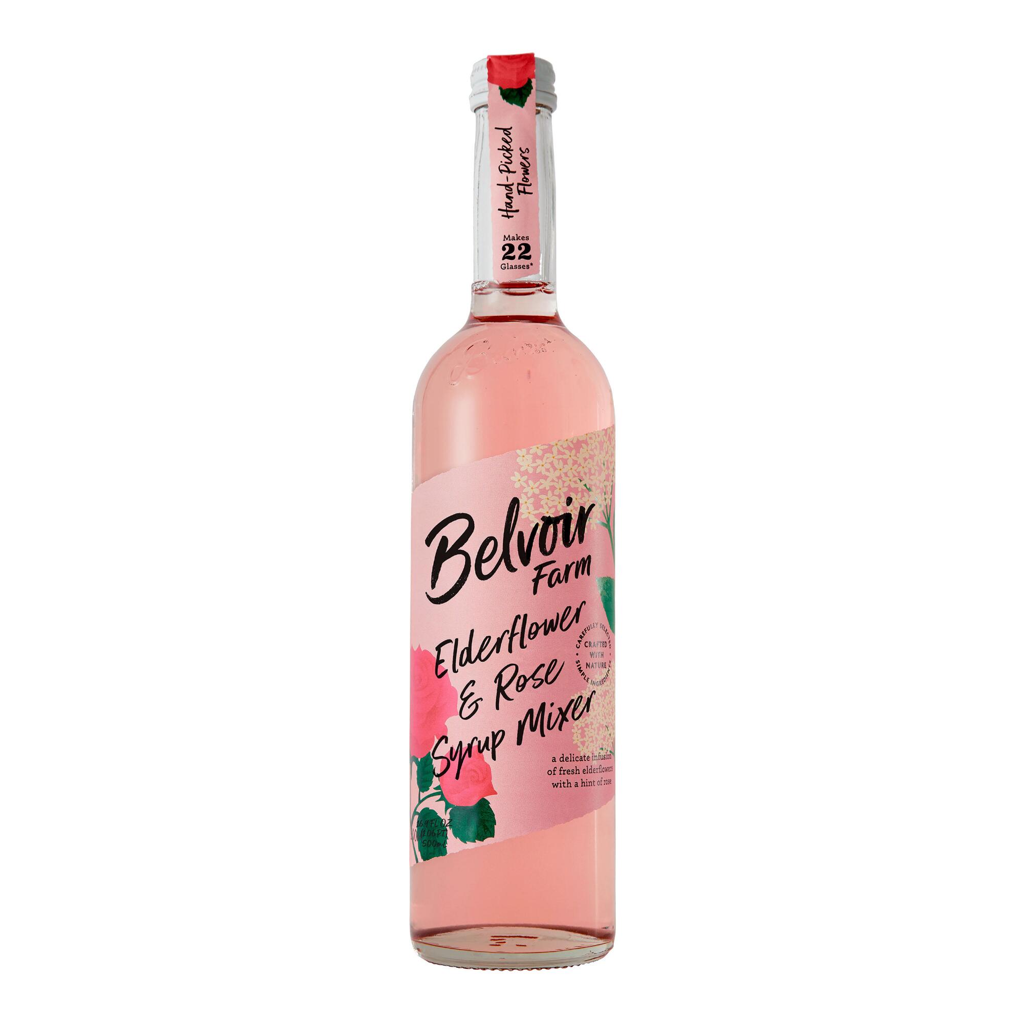 Belvoir Farm Elderflower & Rose Syrup Mixer by World Market