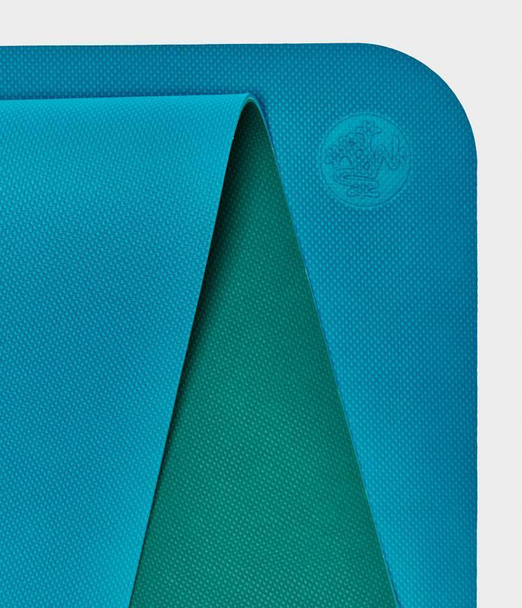 Manduka Begin Yoga Mat 5mm - Toxic Free & Eco-friendly, Bondi Blue