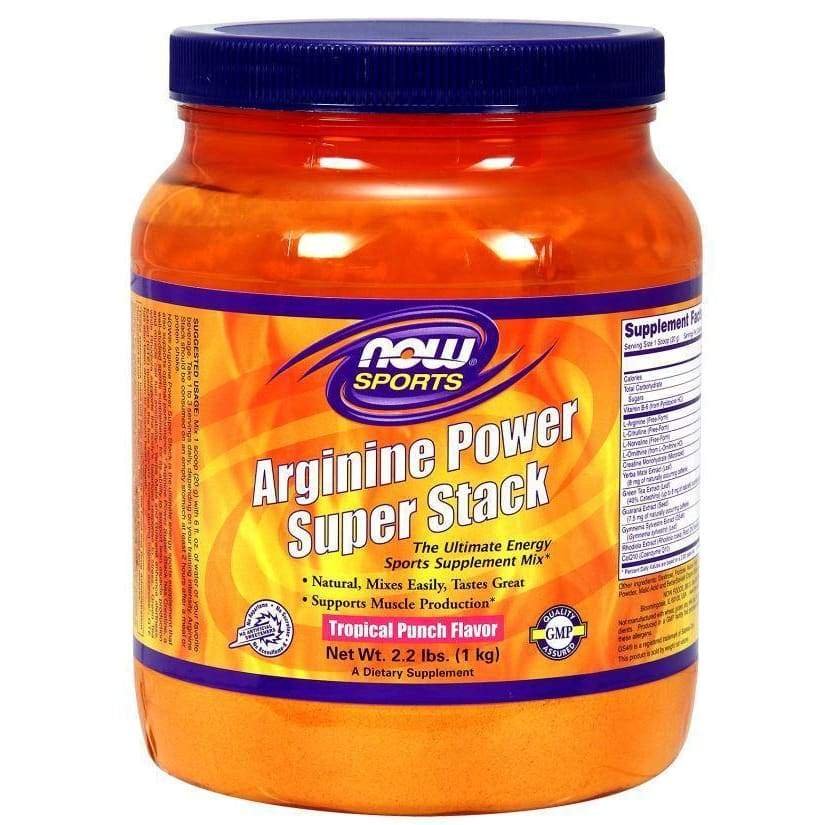 Arginine Power Super Stack, Tropical Punch - 1000 grams