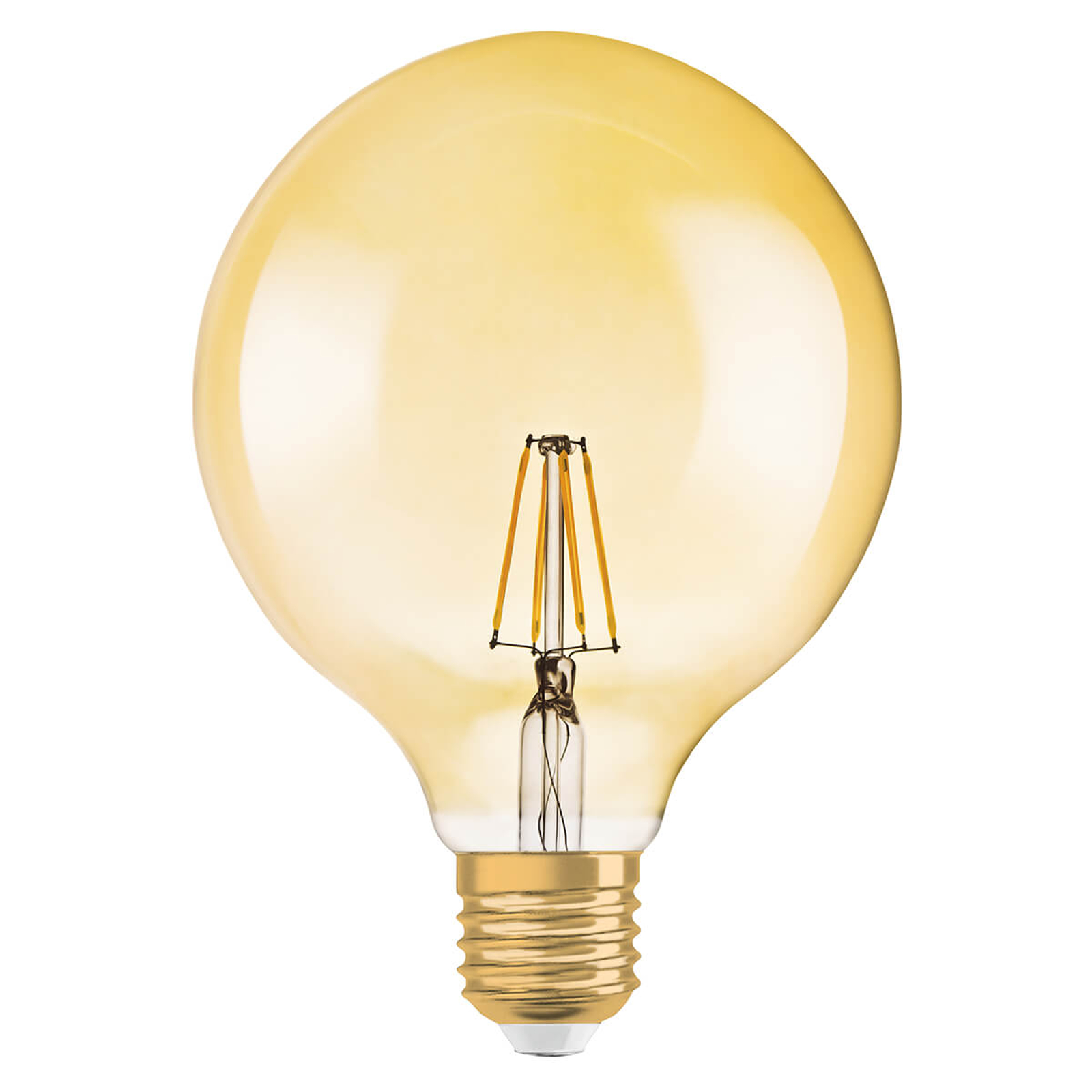 LED-pallolamppu Gold E27 2,5W lämmin valk., 220 lm