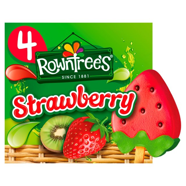 Rowntrees Strawberry Ice Lollies