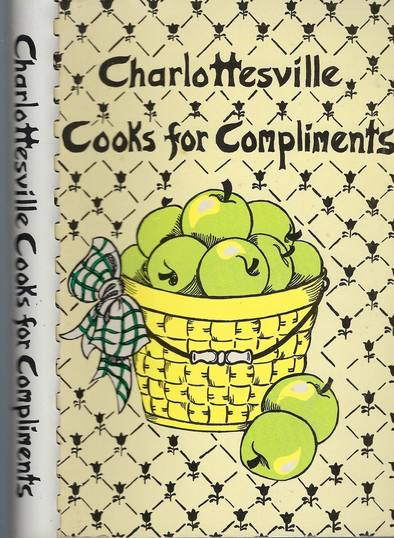Charlottesville Cooks For Compliments Virginia Vintage 1977 Cookbook Va Uva University League Favorite Recipes Collectible Souvenir Rare