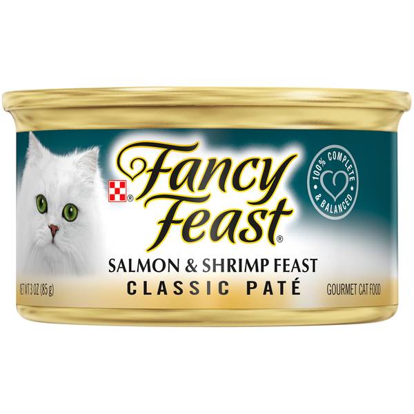 Fancy Feast 3 oz Salmon & Shrimp Pate Wet Cat Food