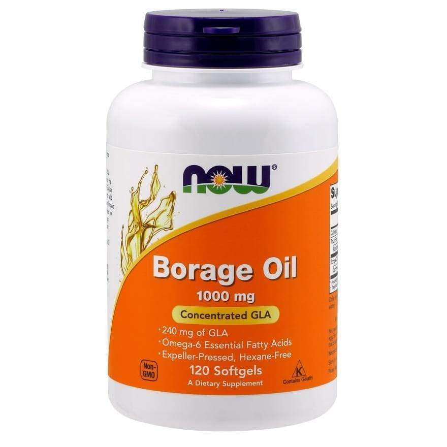 Borage Oil, 1000mg - 120 softgels