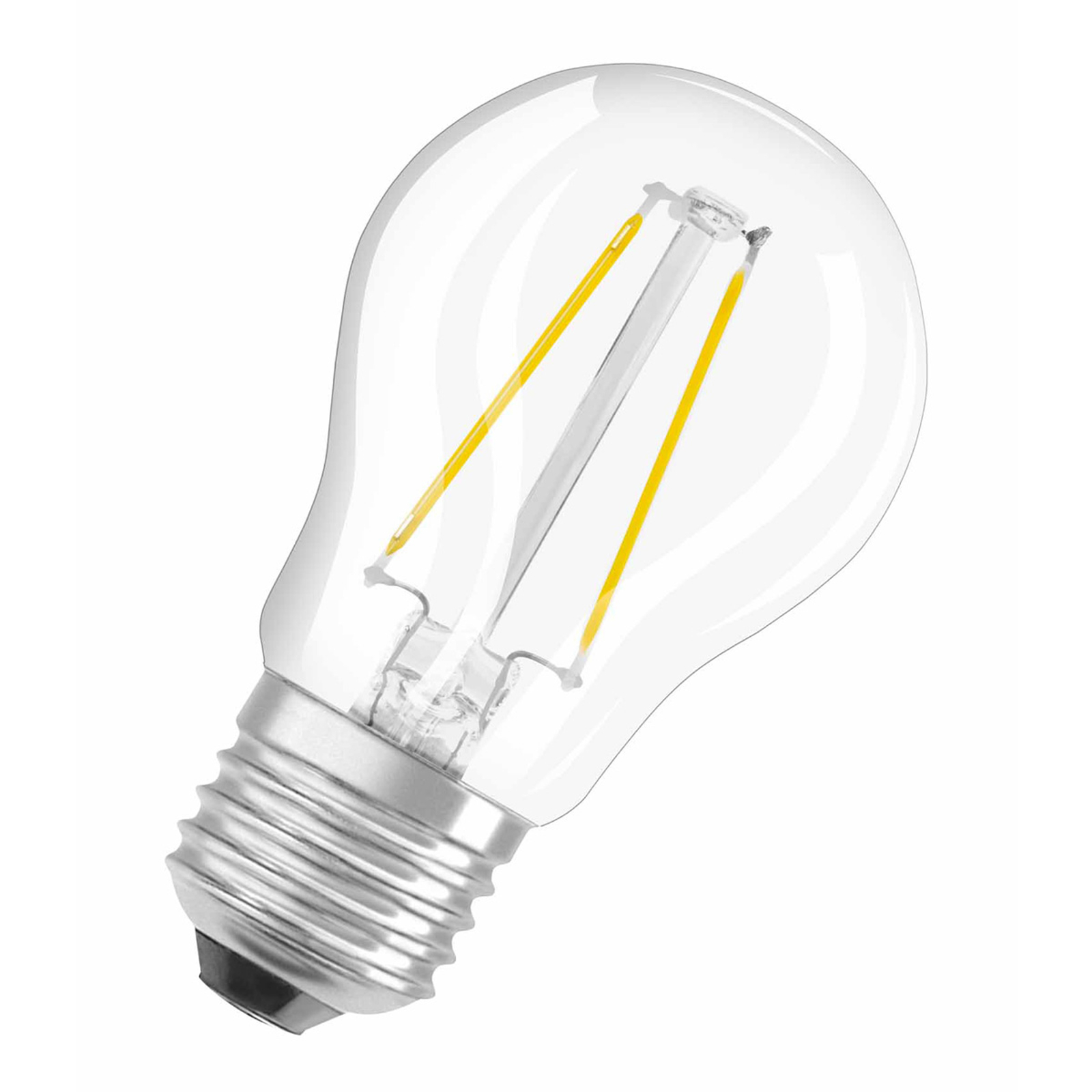 OSRAM-LED-lamppu E27 1,5W pisara, filamentti 827