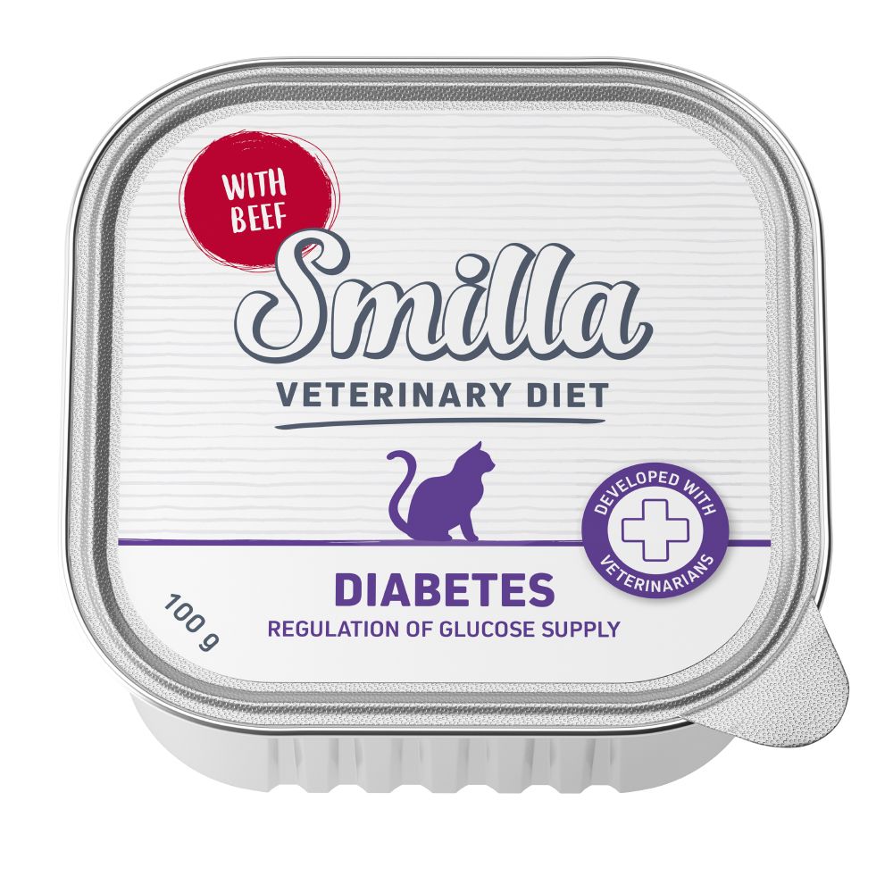 Smilla Veterinary Diet Diabetes - 24 x 100g
