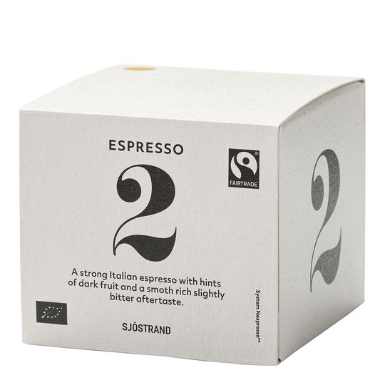 Sjöstrand - N°2 Espressokapslar 10-pack