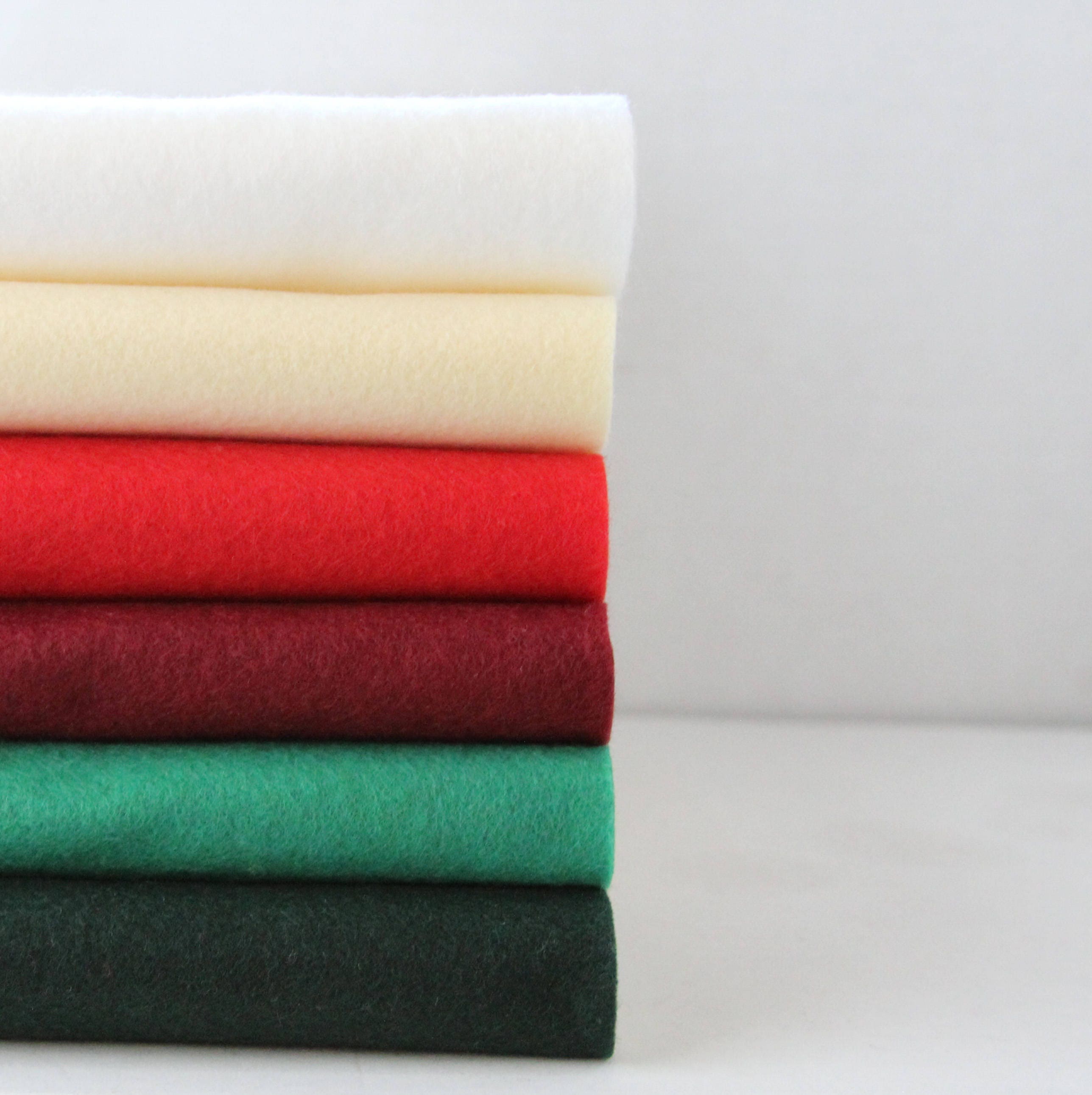 Wool Christmas - Blend Felt Sheets 6 Sheets