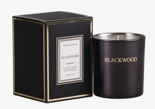 Blackwood metallic tuoksukynttilä musta