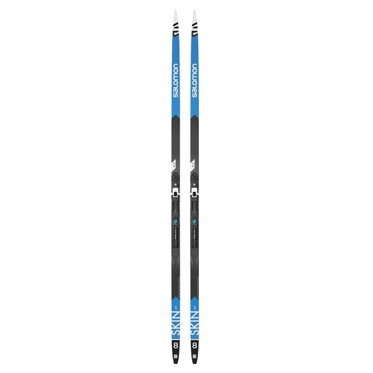 Buy Salomon Rc 8 Eskin Hard prolink Shift Pro Nordic Skis Blue